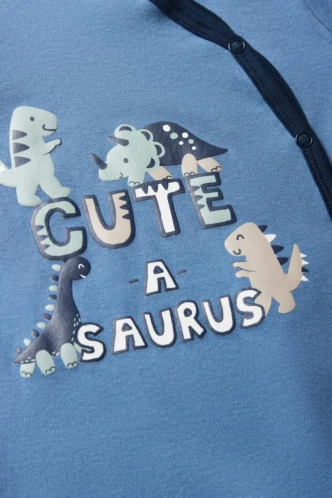 3 Pack Babygrows Blue