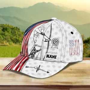 3D Classic Cap Archery 02 Personalized Name Cap 175 Namashops