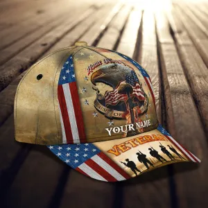 3D Classic Cap  Personalized Name Cap Veteran01 Namashops
