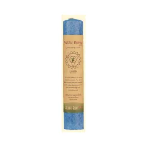 Aloha Bay Chakra Pillar Candle: Azure Serenity