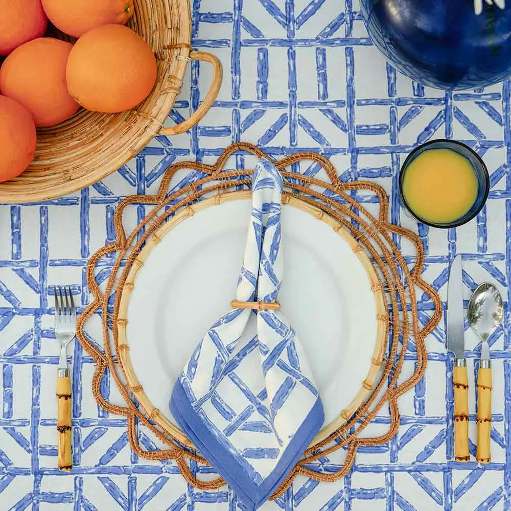 Blue Bamboo Napkin | Set of 4