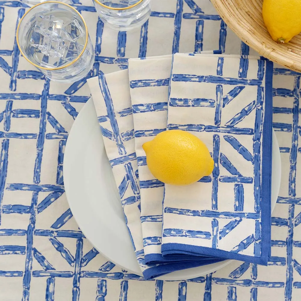 Blue Bamboo Napkin | Set of 4