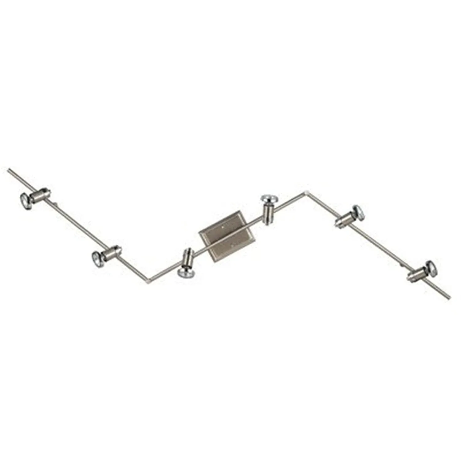 Canarm IT391A06BCH10 6 Light Shay Track Adjustable Spot Light,Chrome