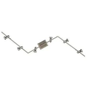 Canarm IT391A06BCH10 6 Light Shay Track Adjustable Spot Light,Chrome