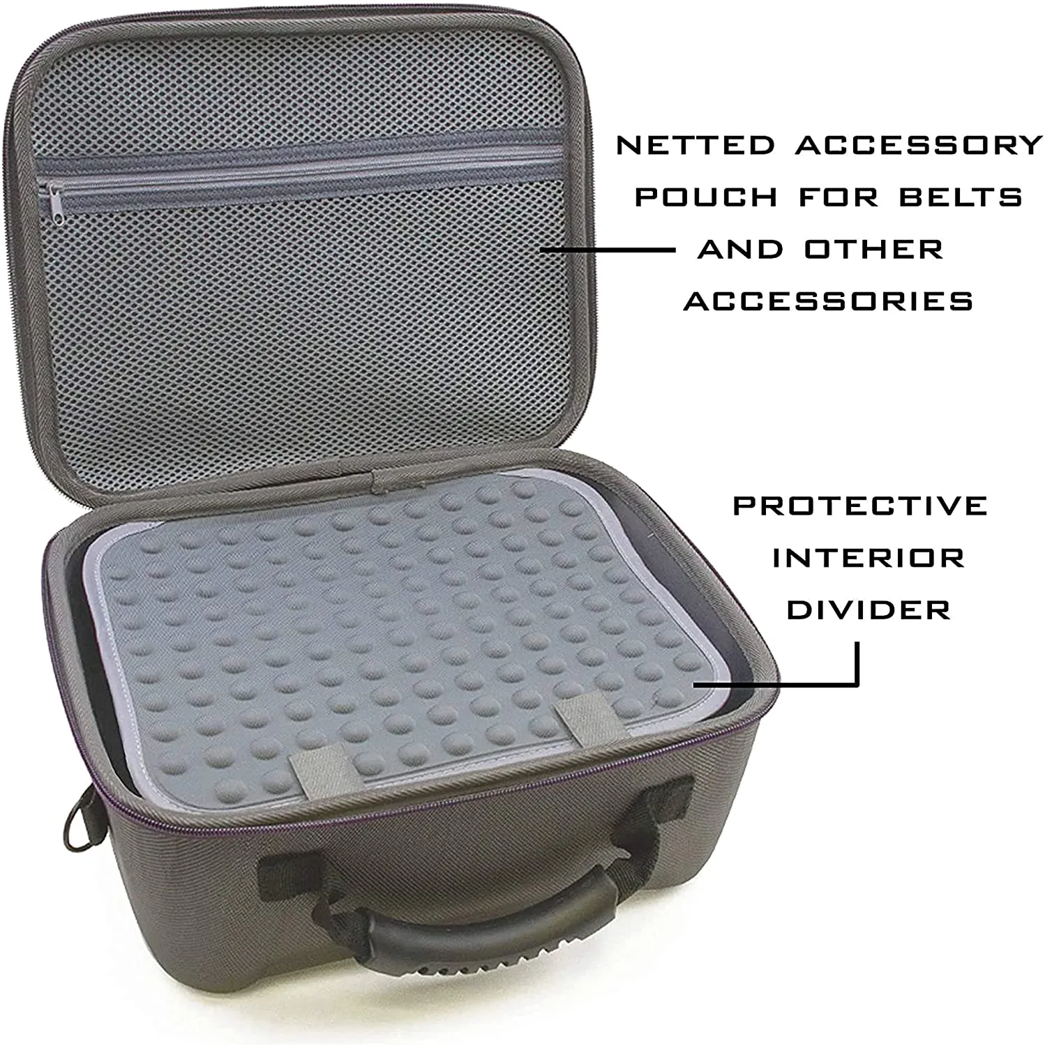 CASEMATIX Carrying Case Compatible With Meeting Owl Pro and Owl Camera 360 Video Conference Room Accessories