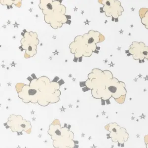 Cuddle® Prints - Baaa2 Ivory Digitally Printed Yardage