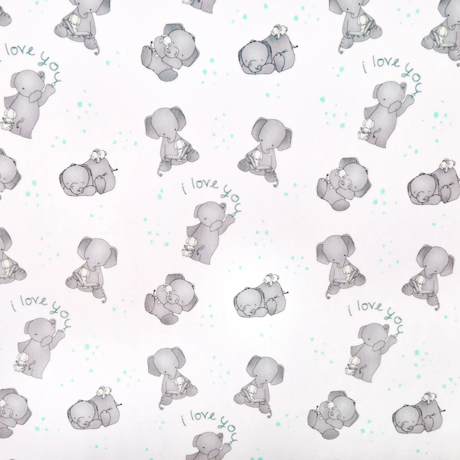 Cuddle® Prints - Love You Aruba Digitally Printed Yardage