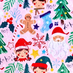 Cuddle® Prints - Santa's Elves Multi Digitally Printed Yardage
