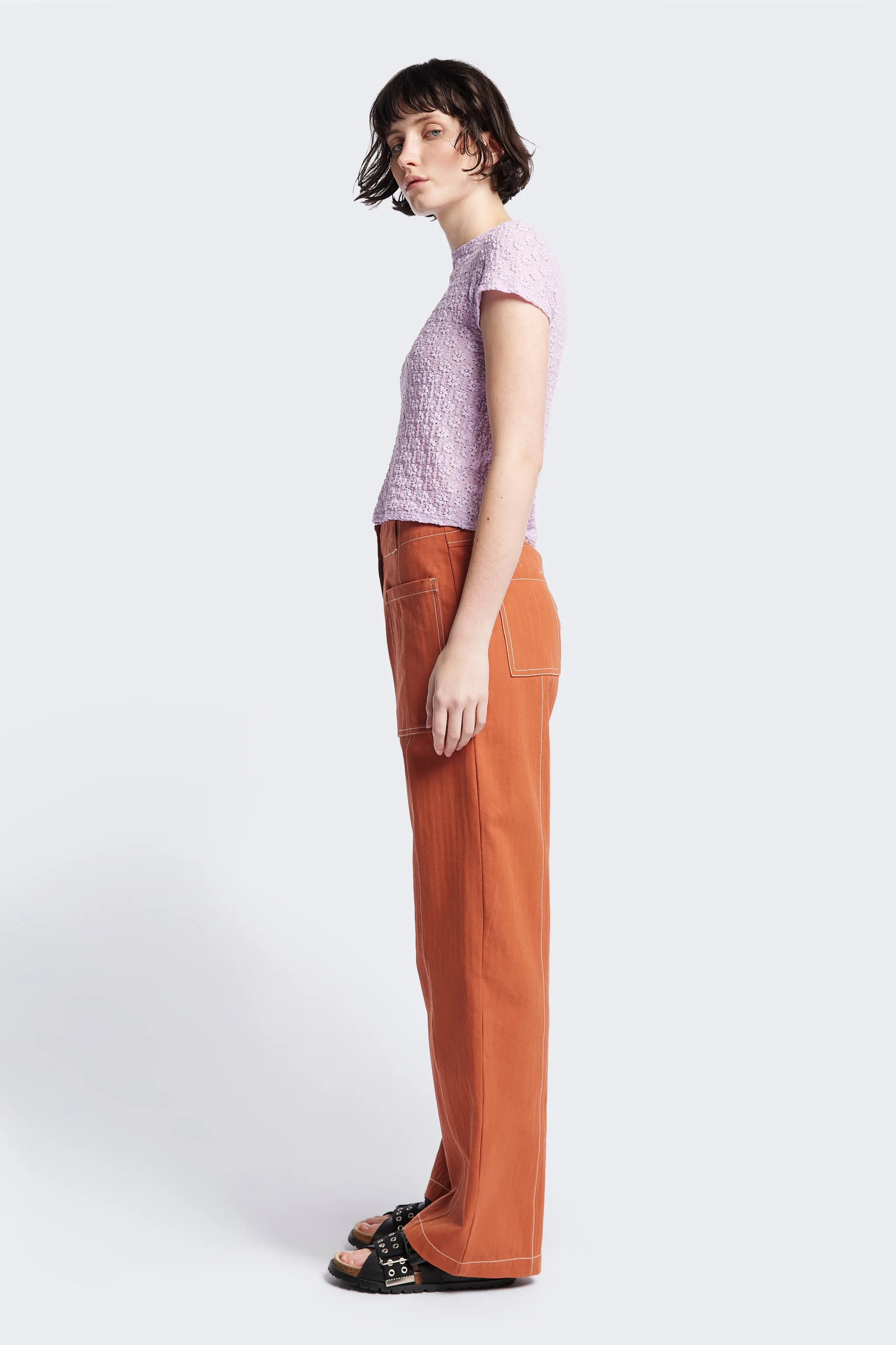 Delta Pant Burnt Orange