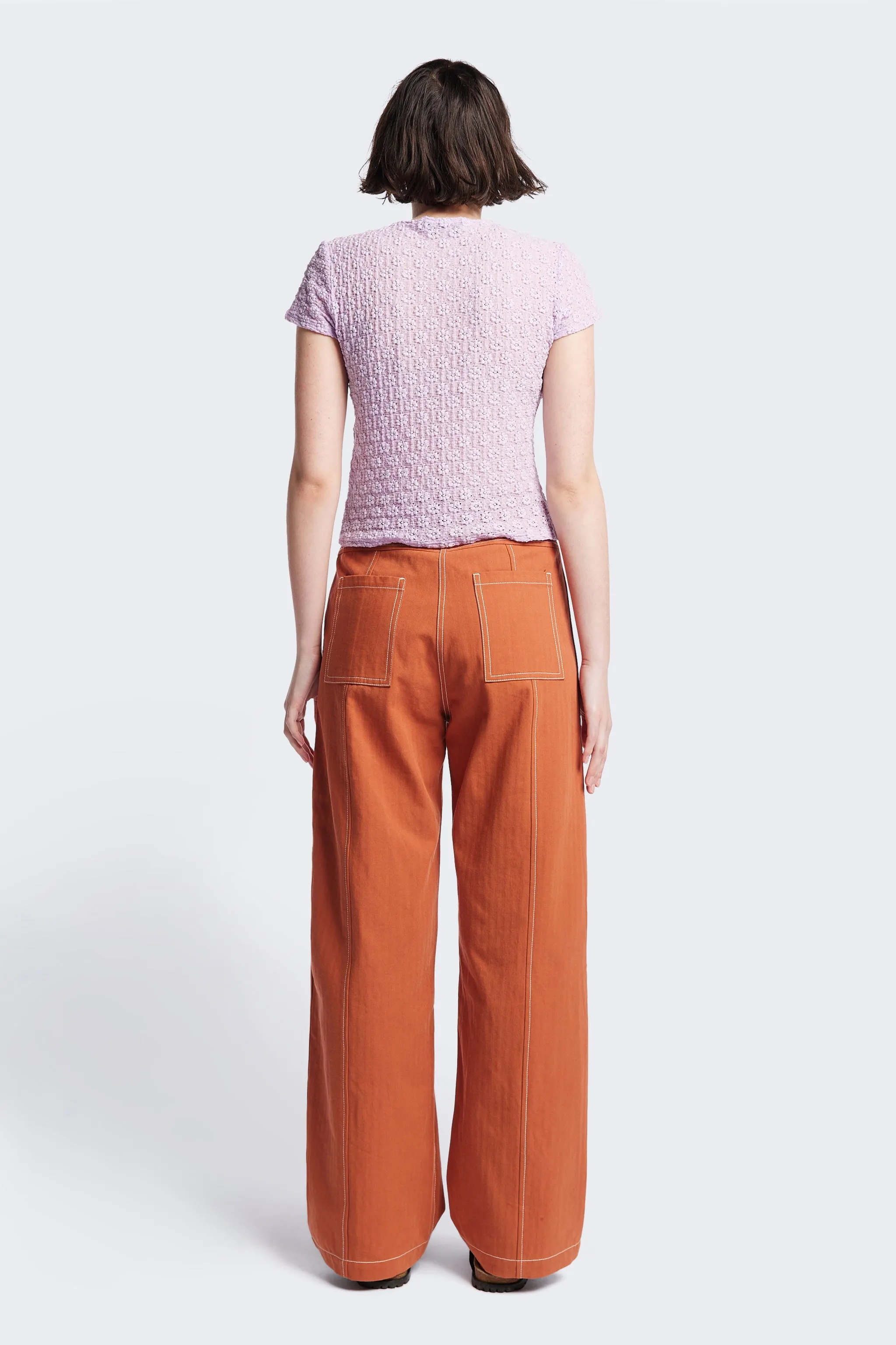 Delta Pant Burnt Orange