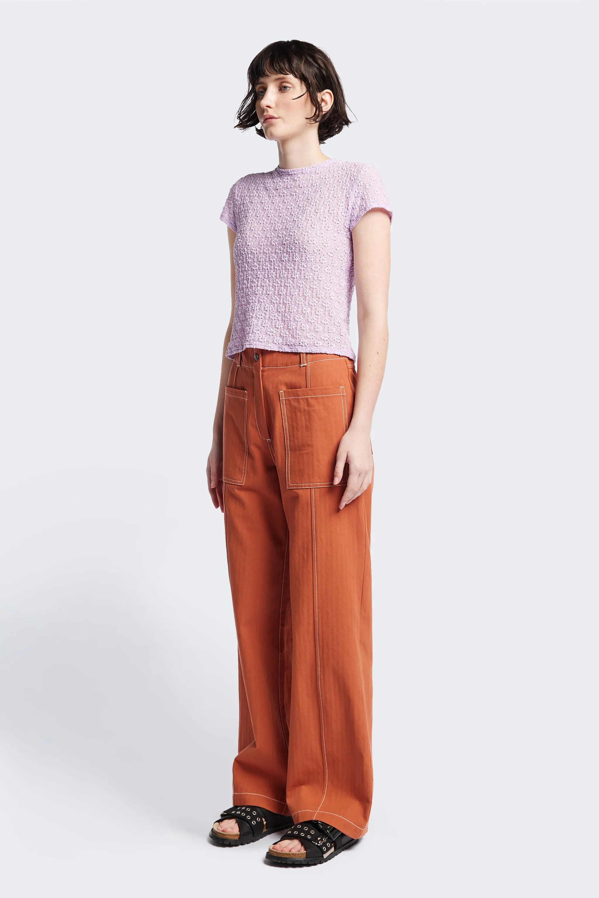 Delta Pant Burnt Orange