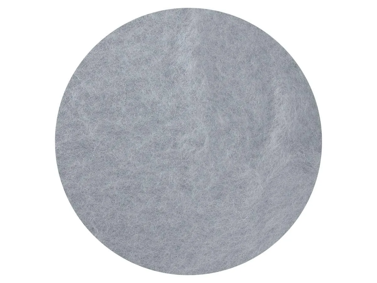 Dove Grey dyed Australian Merino batts - various weights