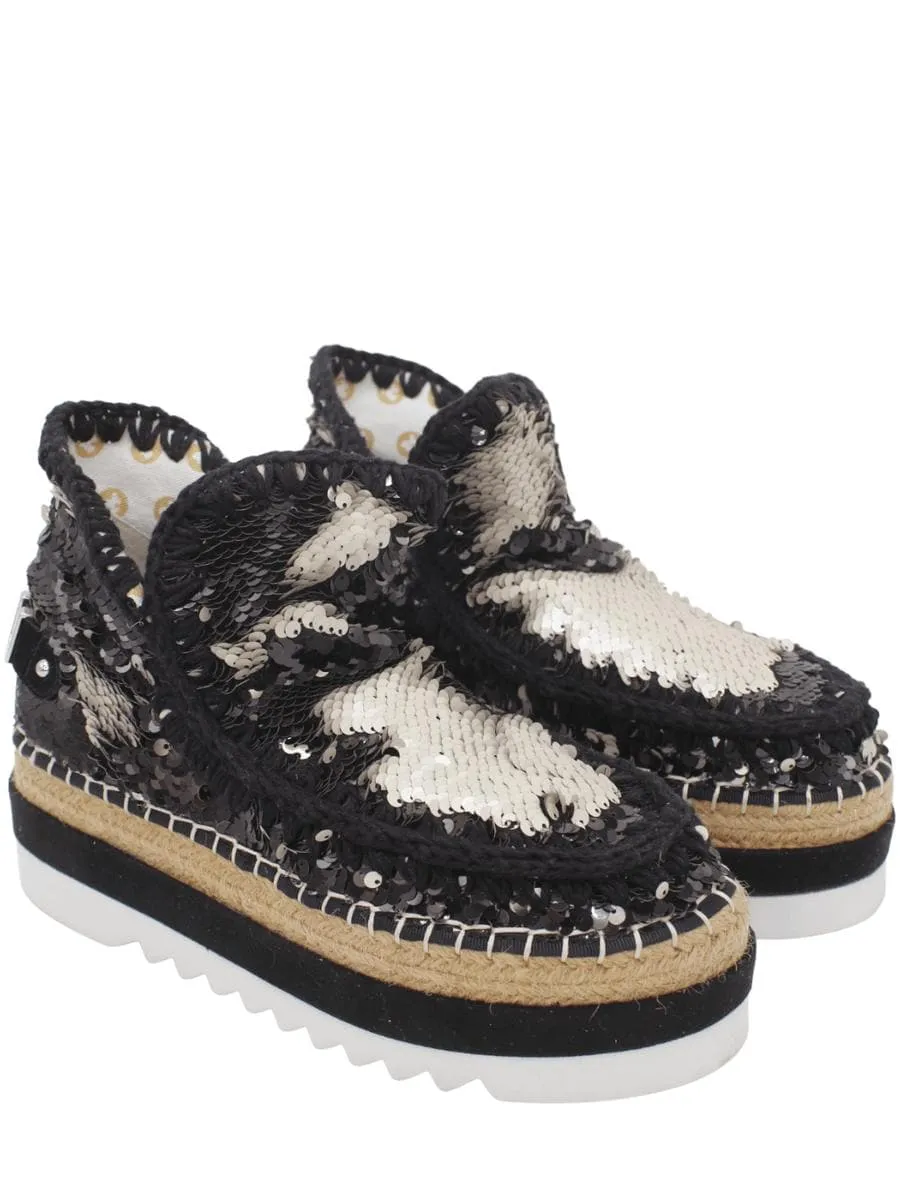 Eskimo jute eva all sequins