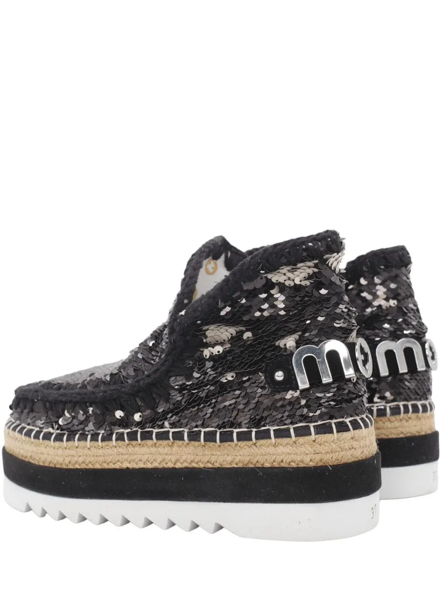 Eskimo jute eva all sequins