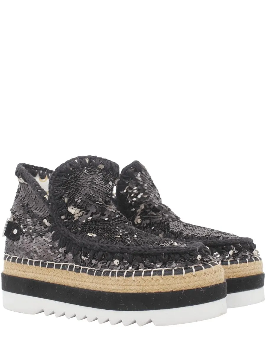 Eskimo jute eva all sequins
