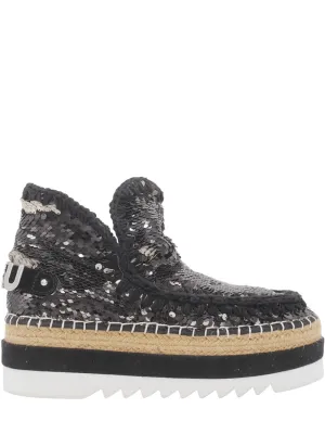 Eskimo jute eva all sequins