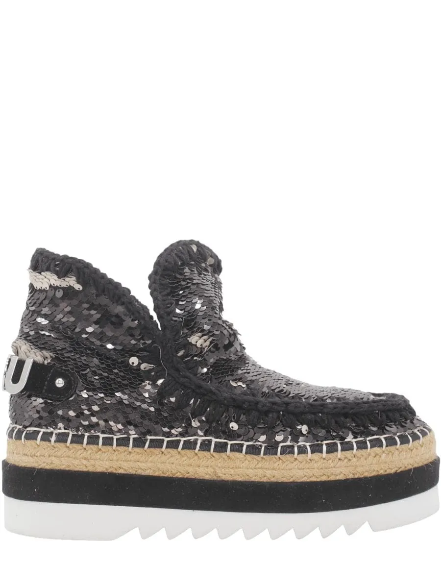 Eskimo jute eva all sequins
