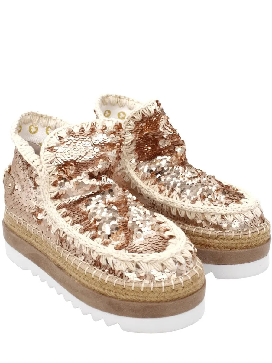Eskimo jute eva all sequins