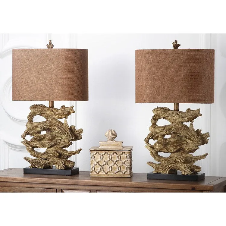 Forester Two-Light Table Lamps Set of 2 - Brown