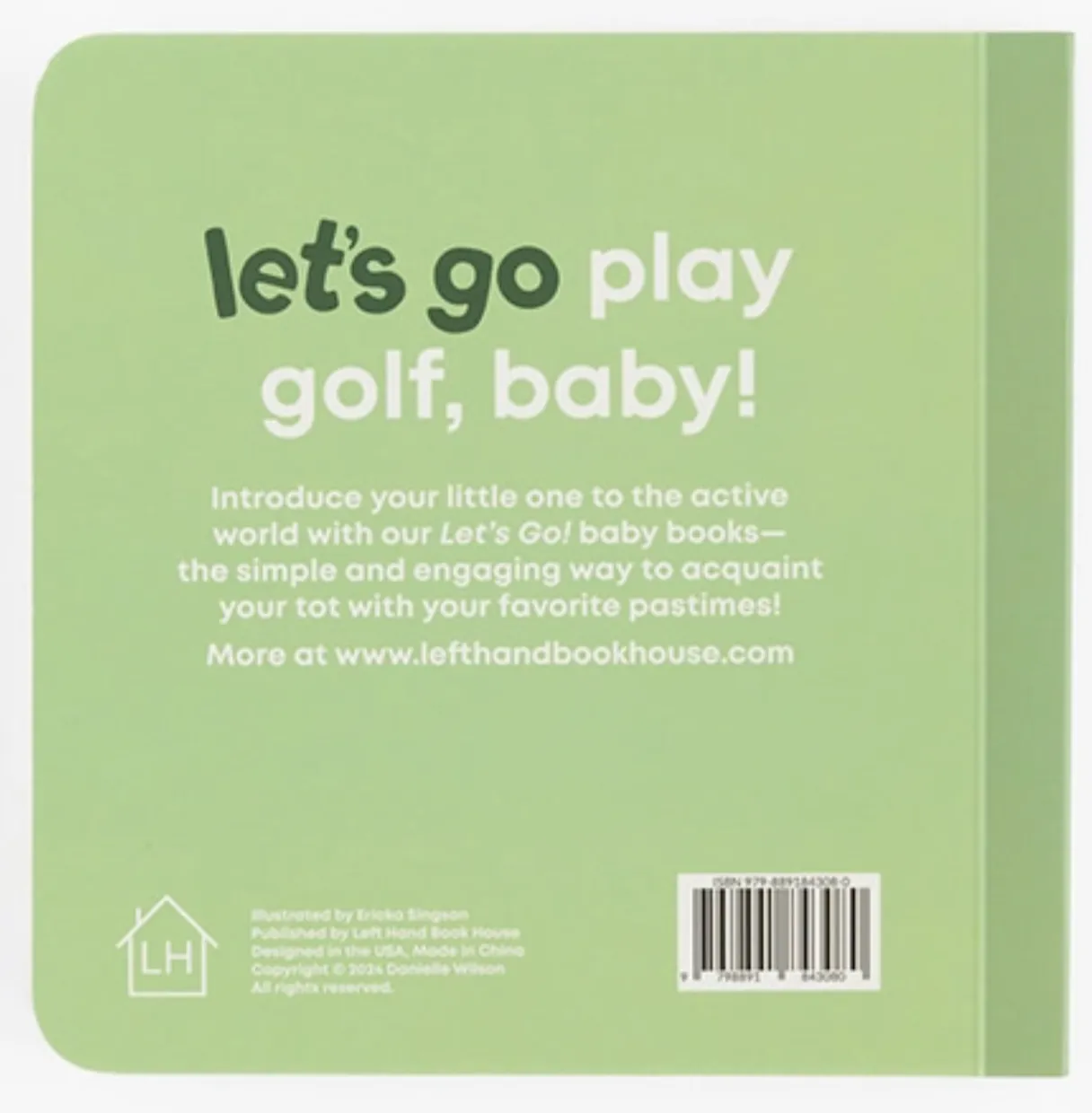 Golf Baby by Danielle Wilson - Board Book