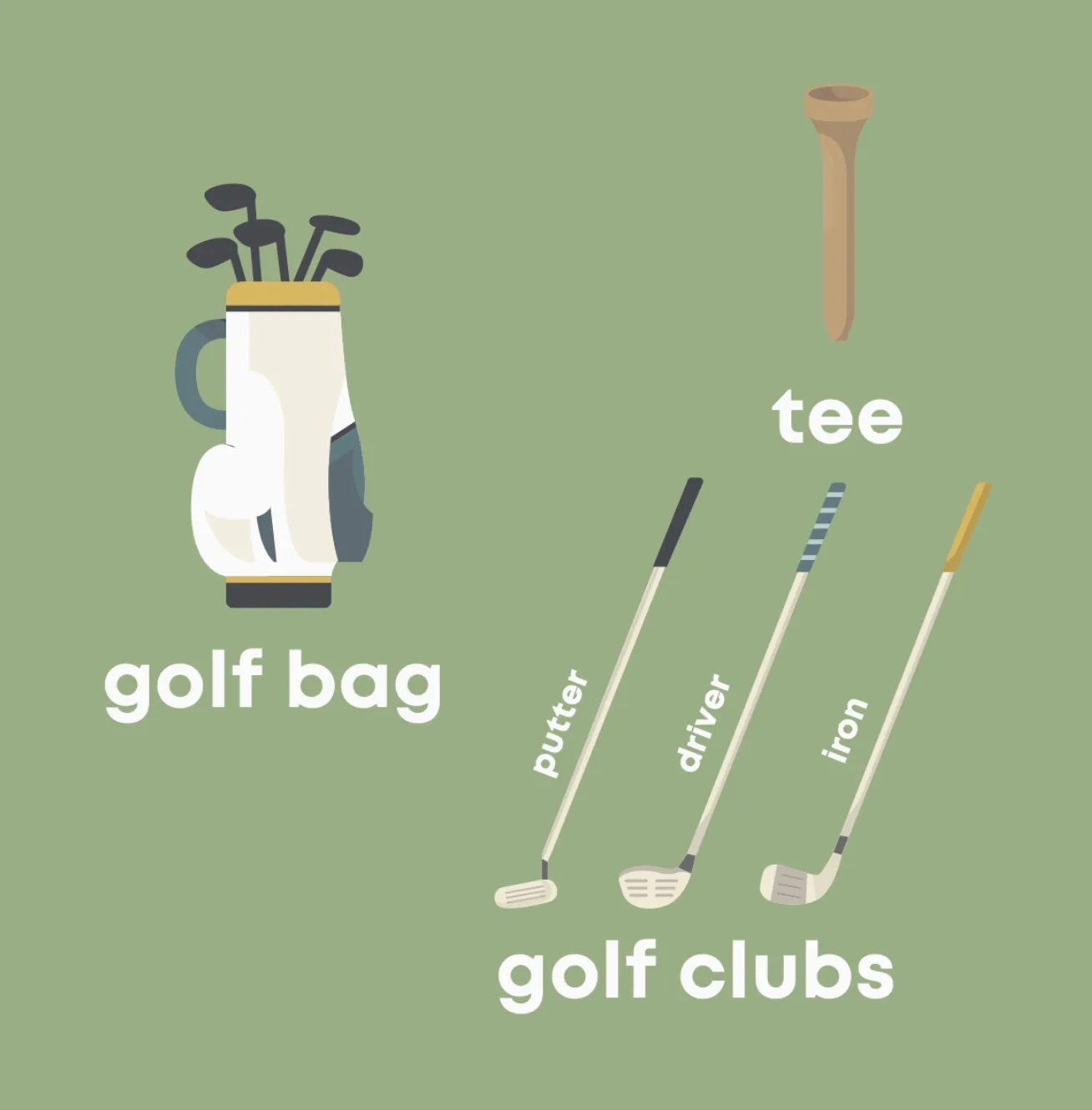 Golf Baby by Danielle Wilson - Board Book