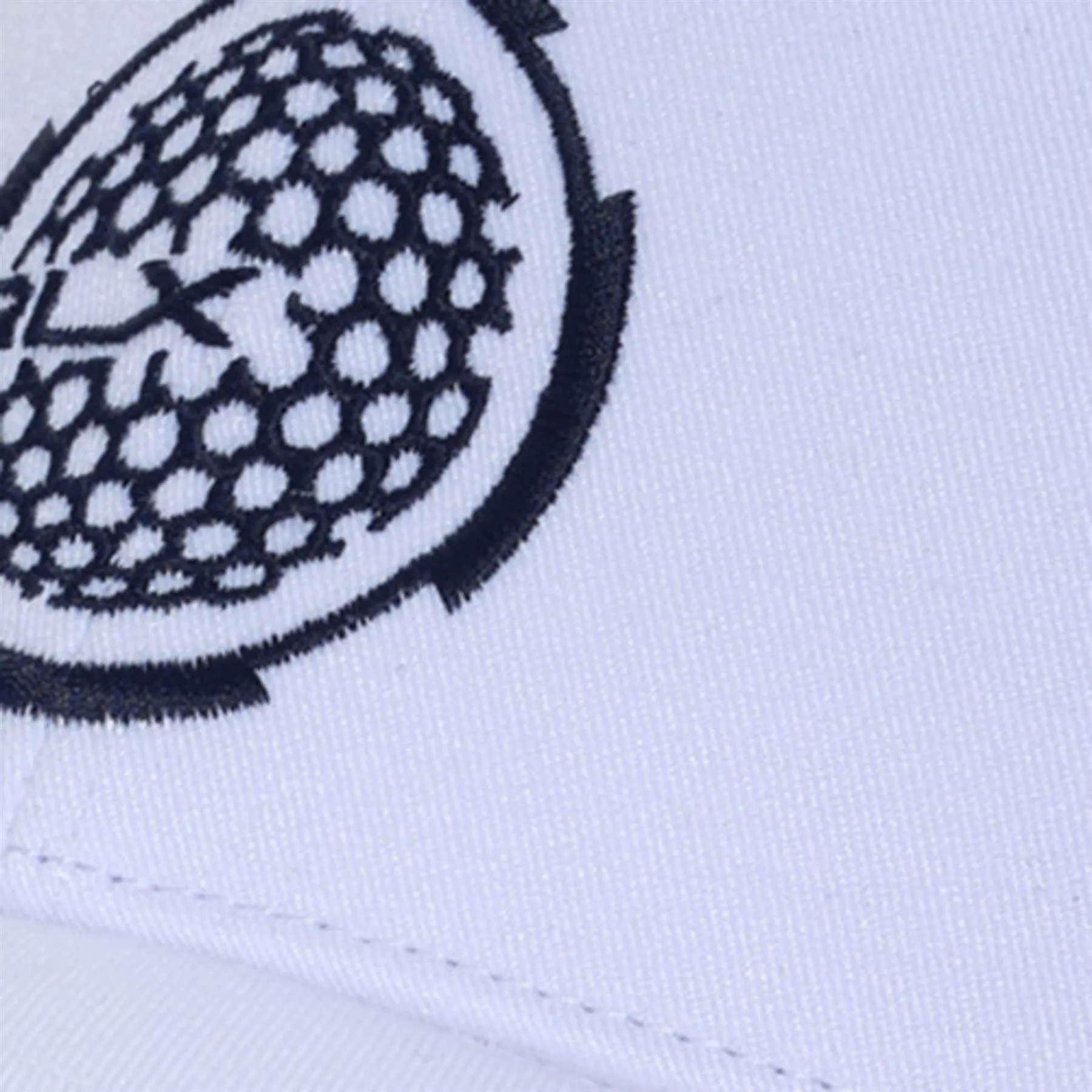 Golf Ball Cap White - 2025
