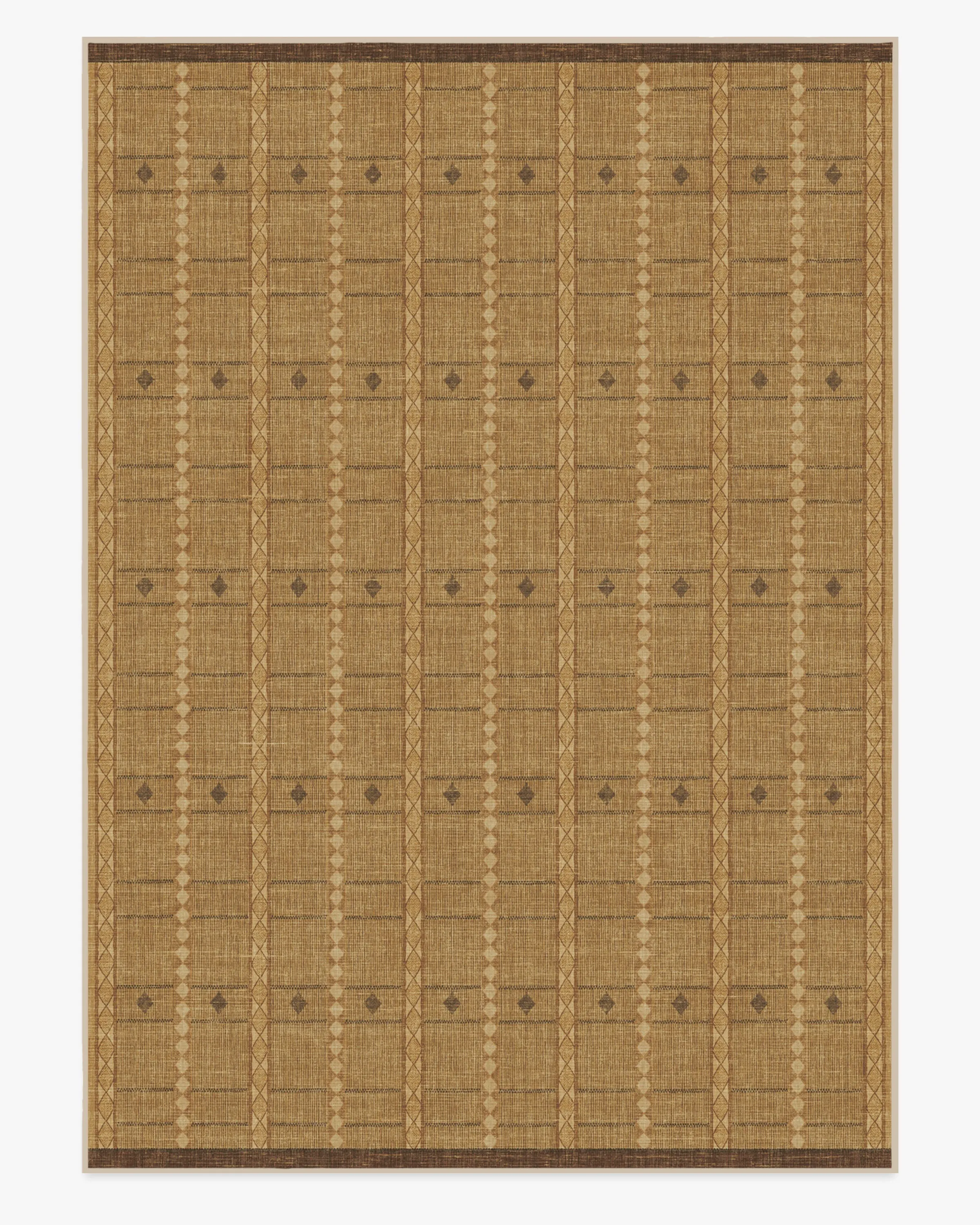 goop Remi Camel Brown Rug