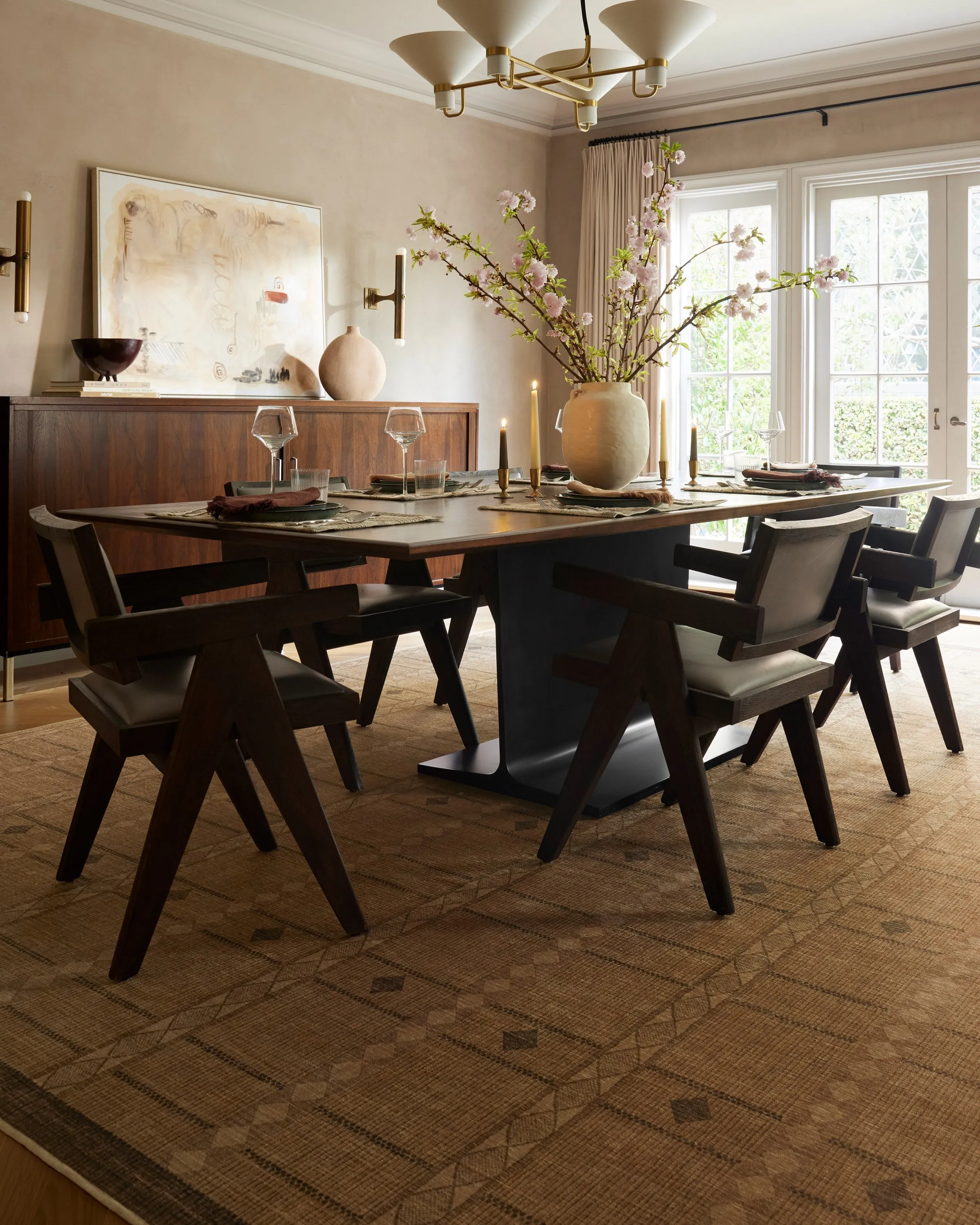 goop Remi Camel Brown Rug