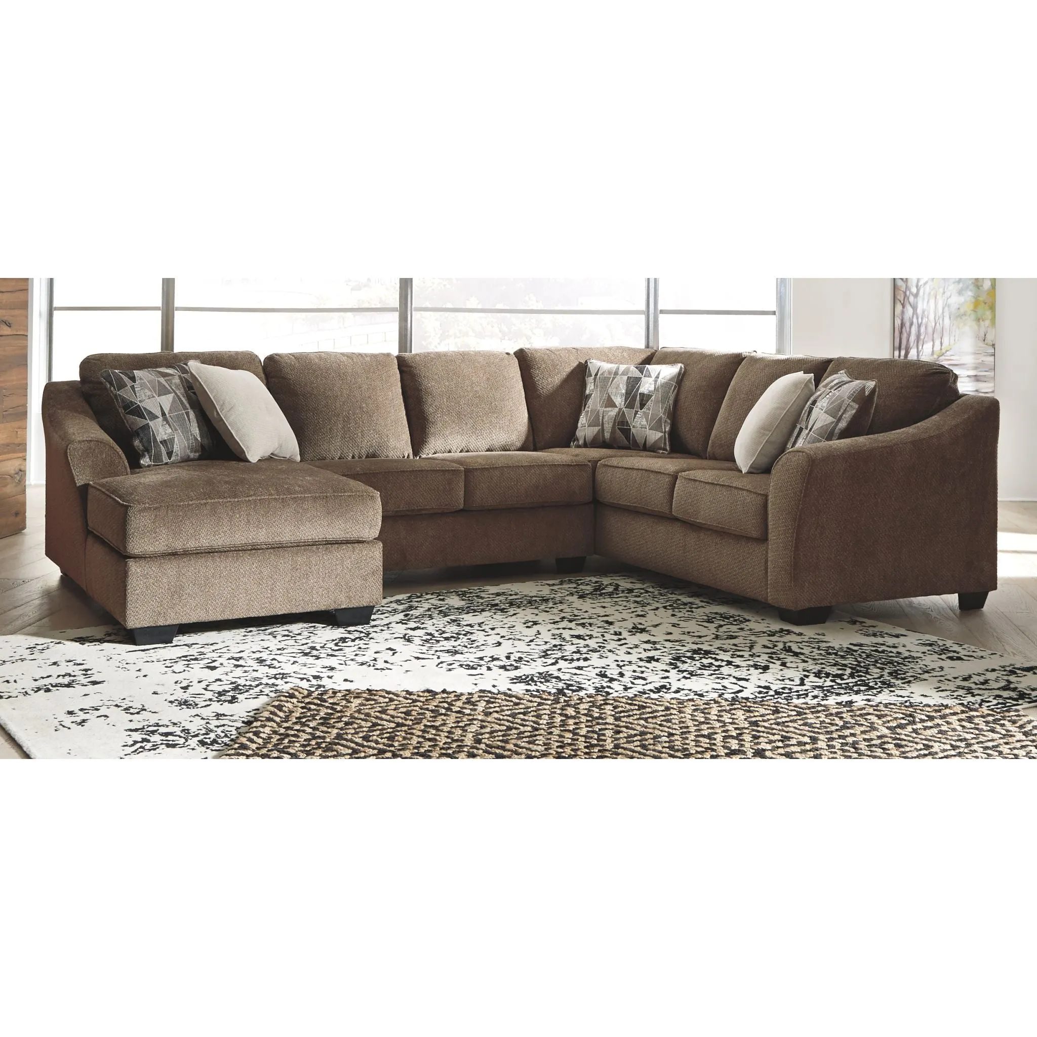 Graftin 3 Piece Sectional with Chaise