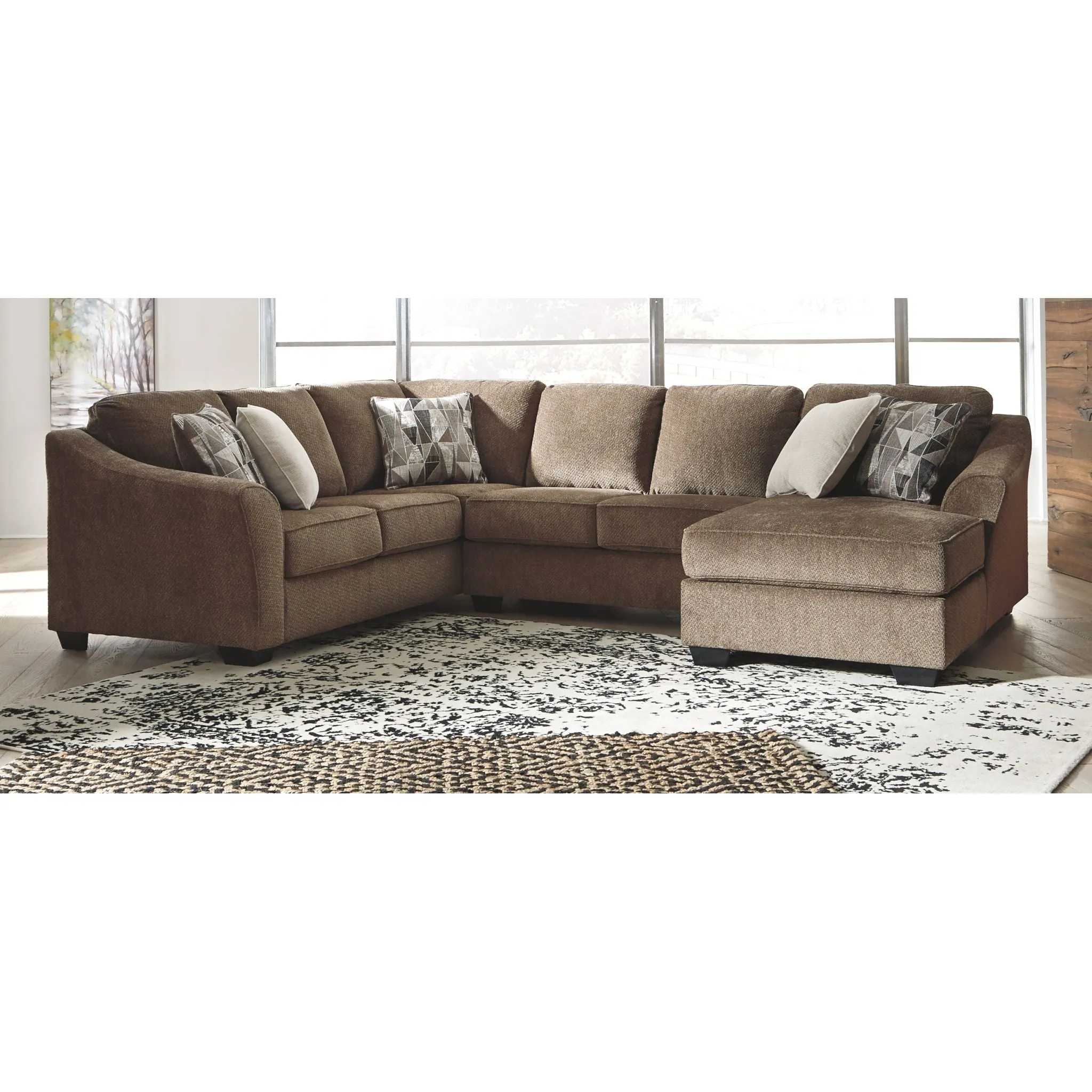 Graftin 3 Piece Sectional with Chaise