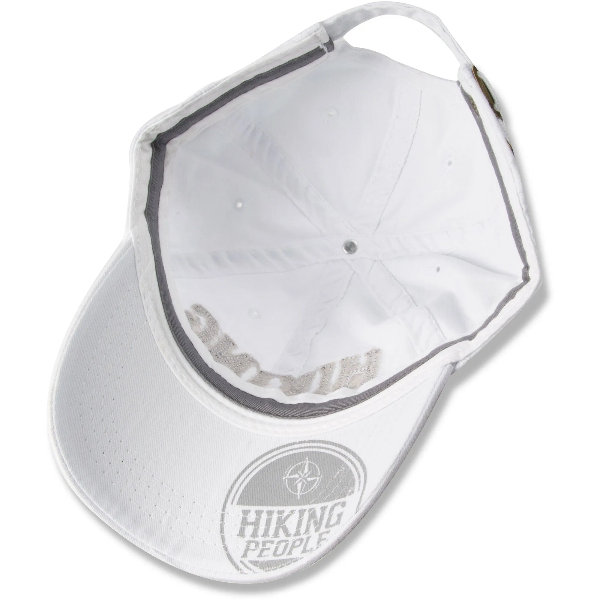 Hiking People Adjustable Hat