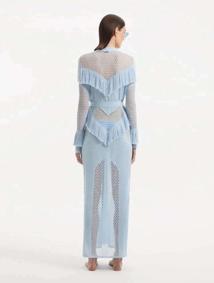 Itzel Baby Blue Kaftan