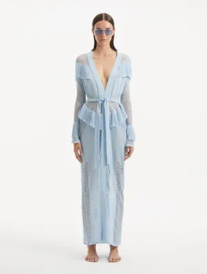 Itzel Baby Blue Kaftan