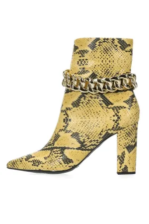 Jade Boot Yellow Snake