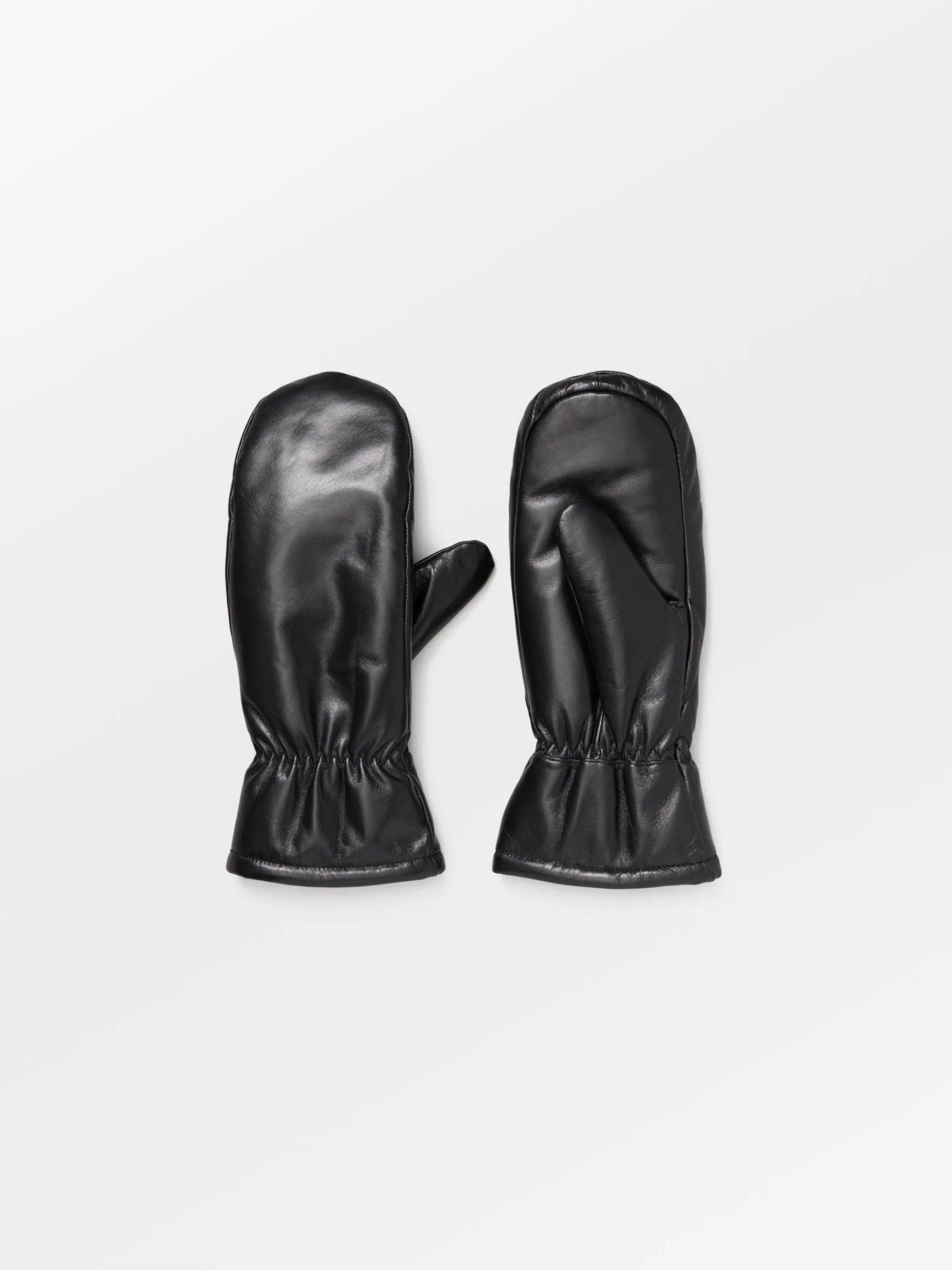 Leather Nylona Mitten
