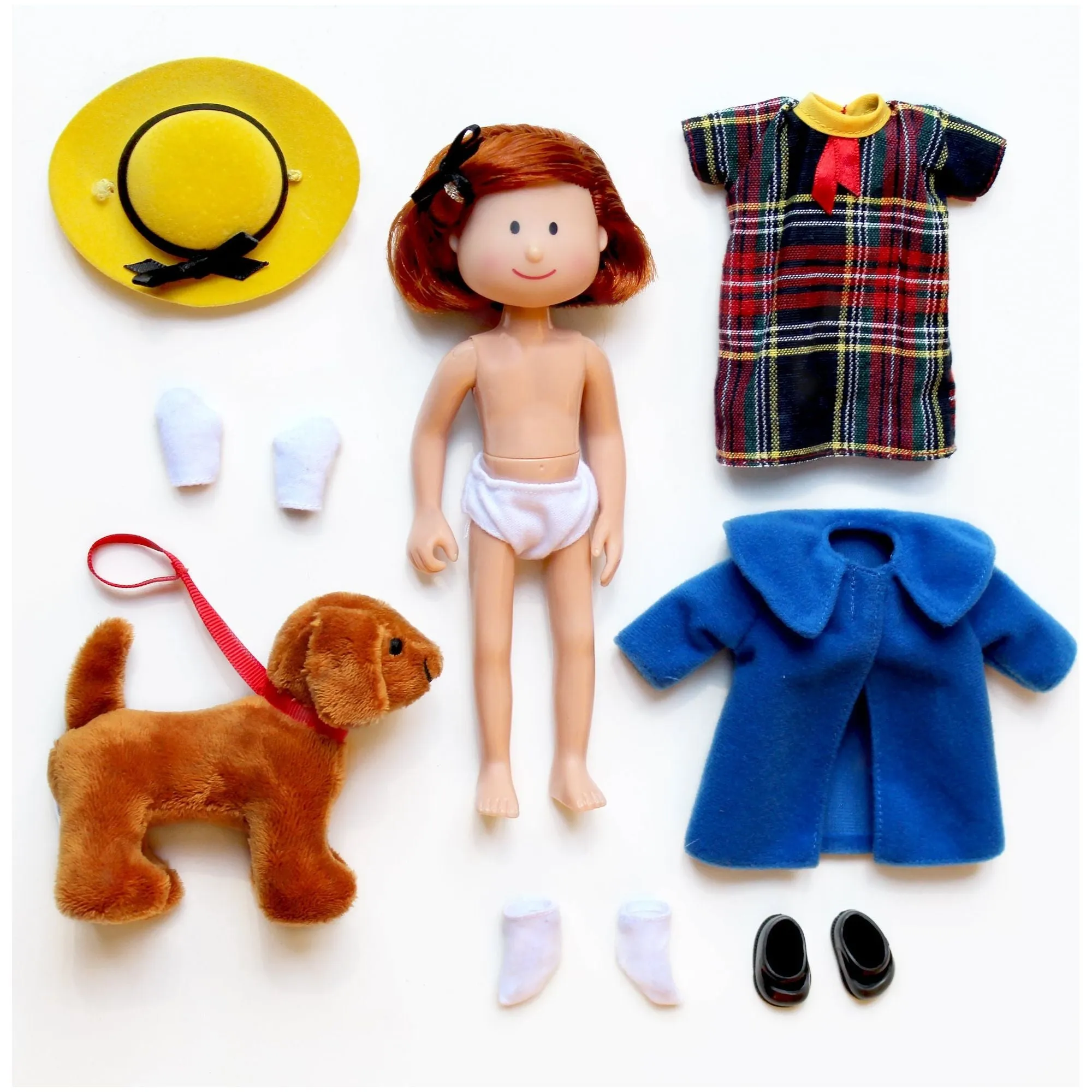 Madeline 8" Poseable Doll with 4" Genevieve