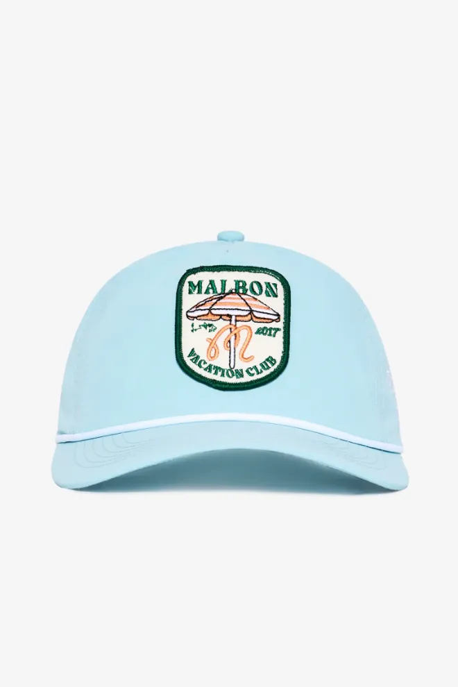 Malbon Vacation Club Nylon Rope Hat - OS