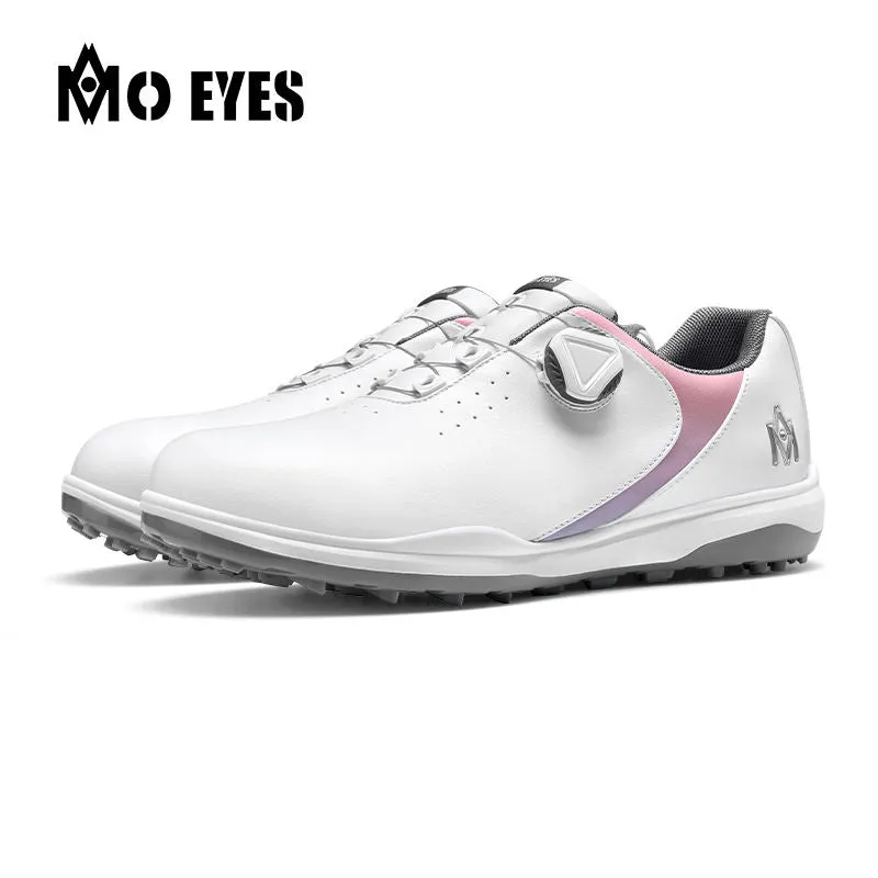 MOEYES M22XZ04 womens waterproof golf shoe high quality luxury brand anti skid golf shoes