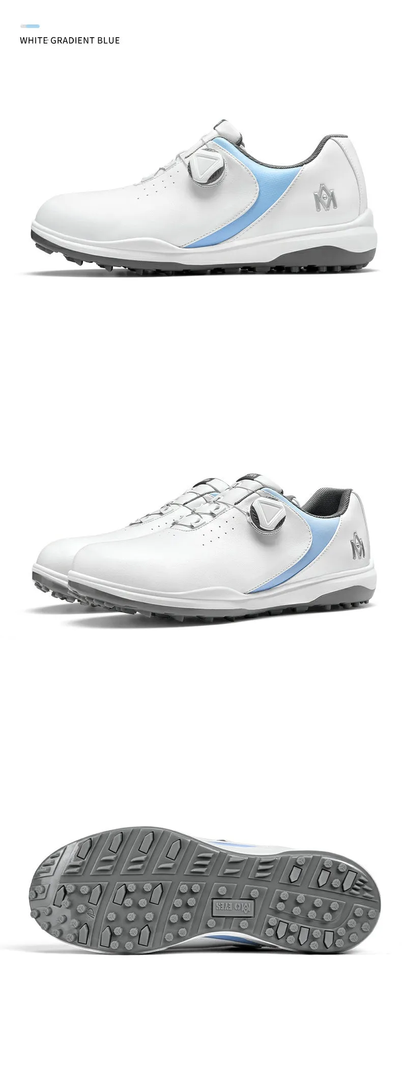 MOEYES M22XZ04 womens waterproof golf shoe high quality luxury brand anti skid golf shoes