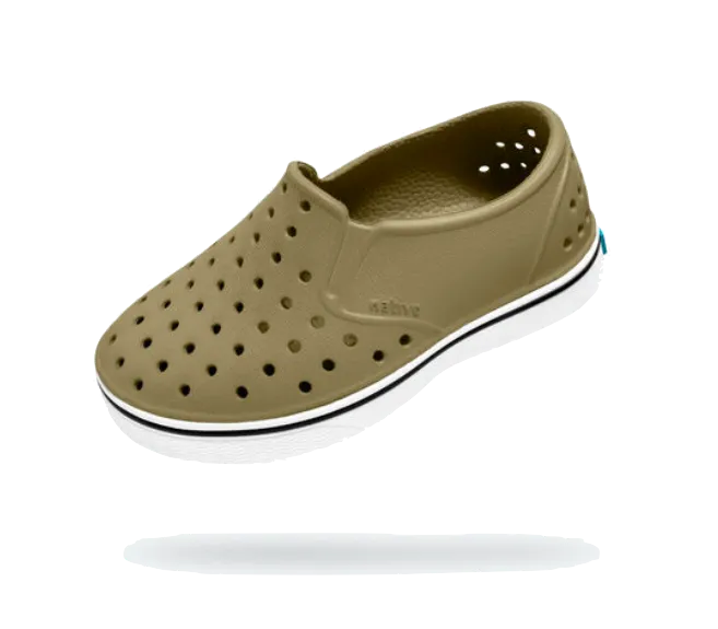 Native - Kids' Miles Shoe - Utility Green