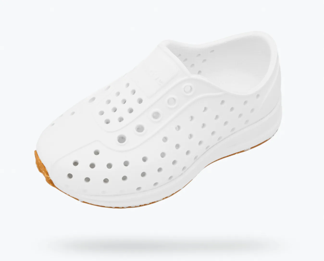 Native - Kids' Robbie Shoe - Shell White   Speckle Rubber