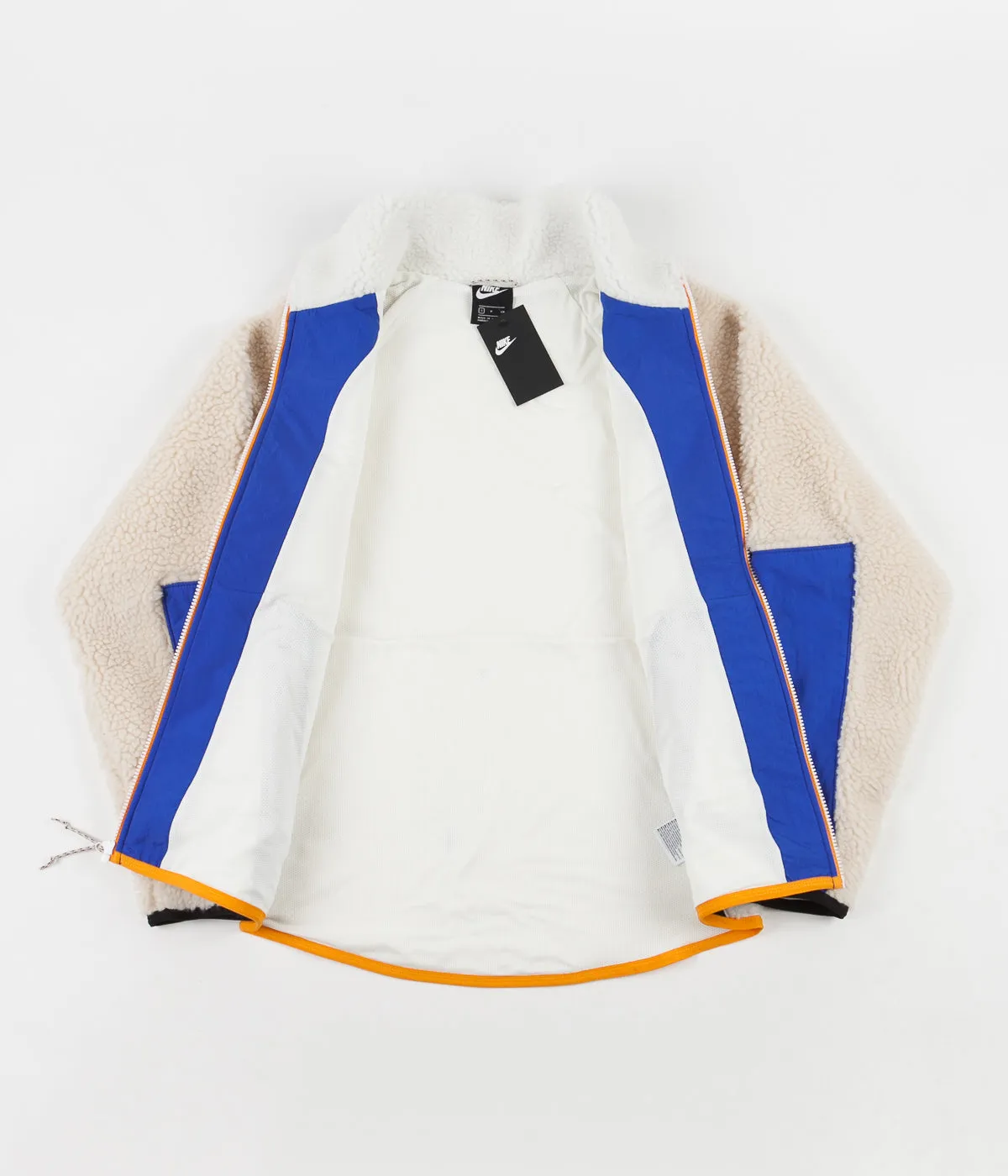 Nike Winter Fleece Jacket - Sail / Game Royal / Desert Sand