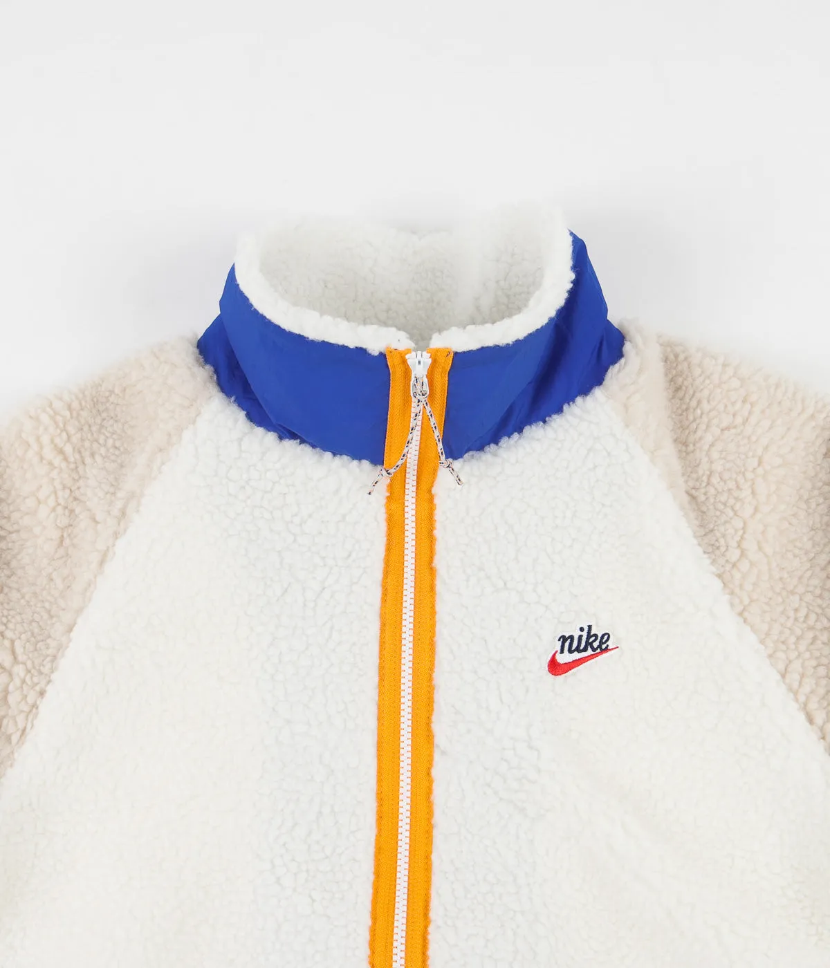 Nike Winter Fleece Jacket - Sail / Game Royal / Desert Sand