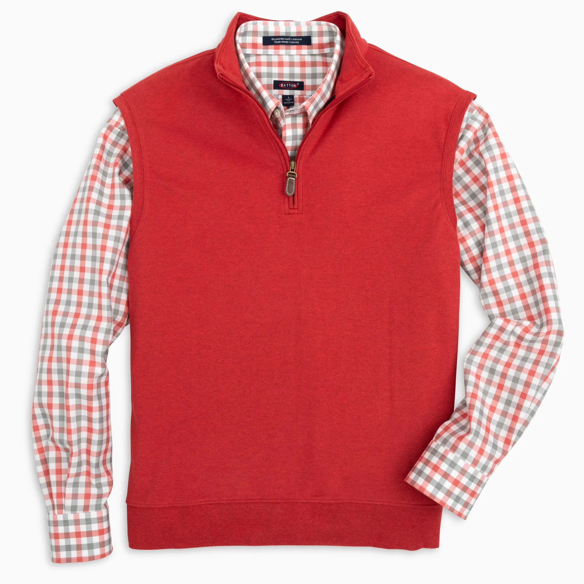Old Red Men's Performance Quarter-Zip Vest (Paulo)