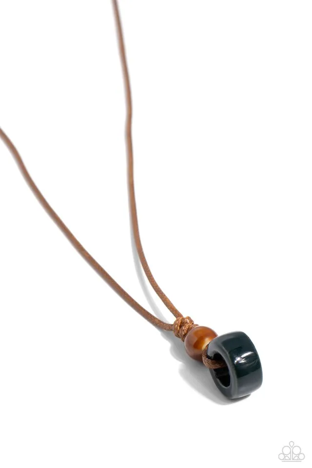 Paparazzi Necklace ~ Sunset Sabbatical - Green