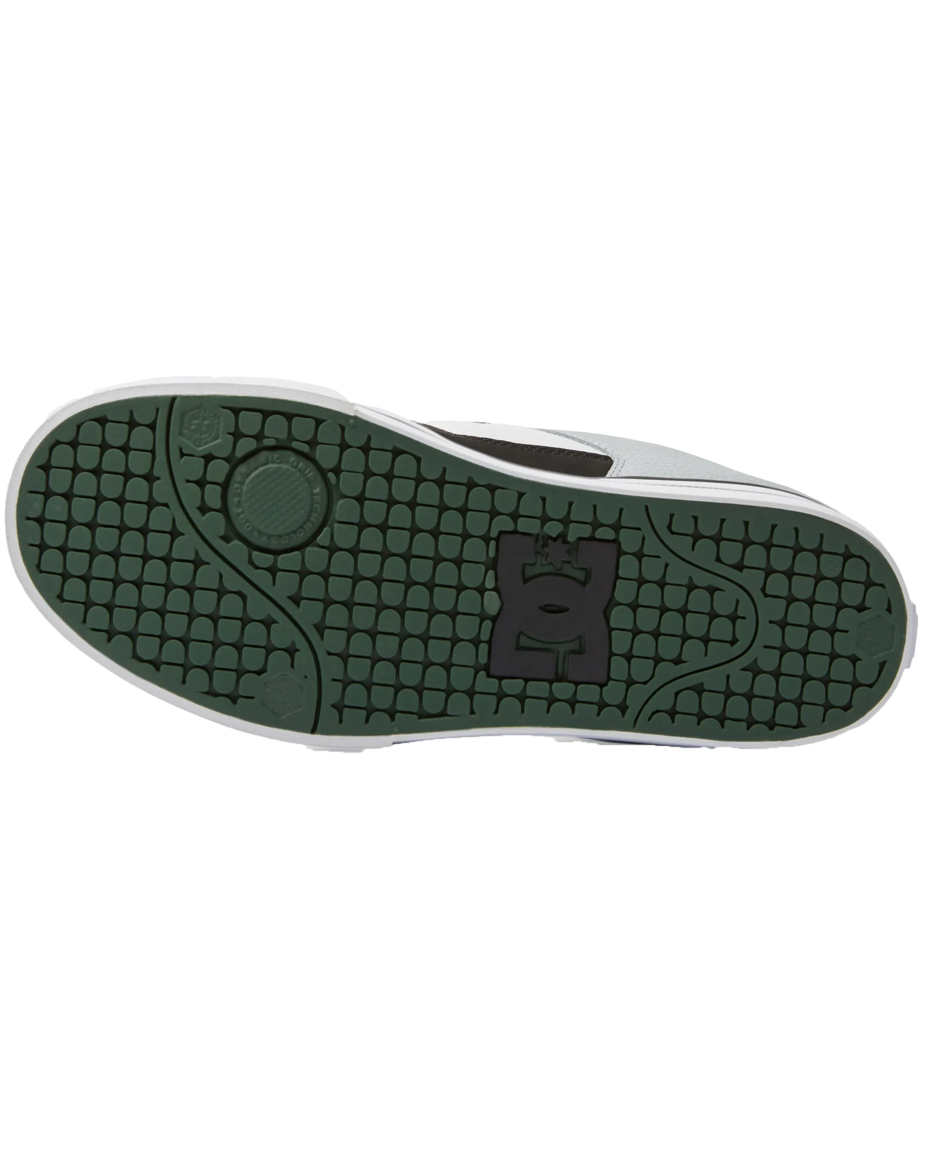 Pure Shoes in White, Black & Green