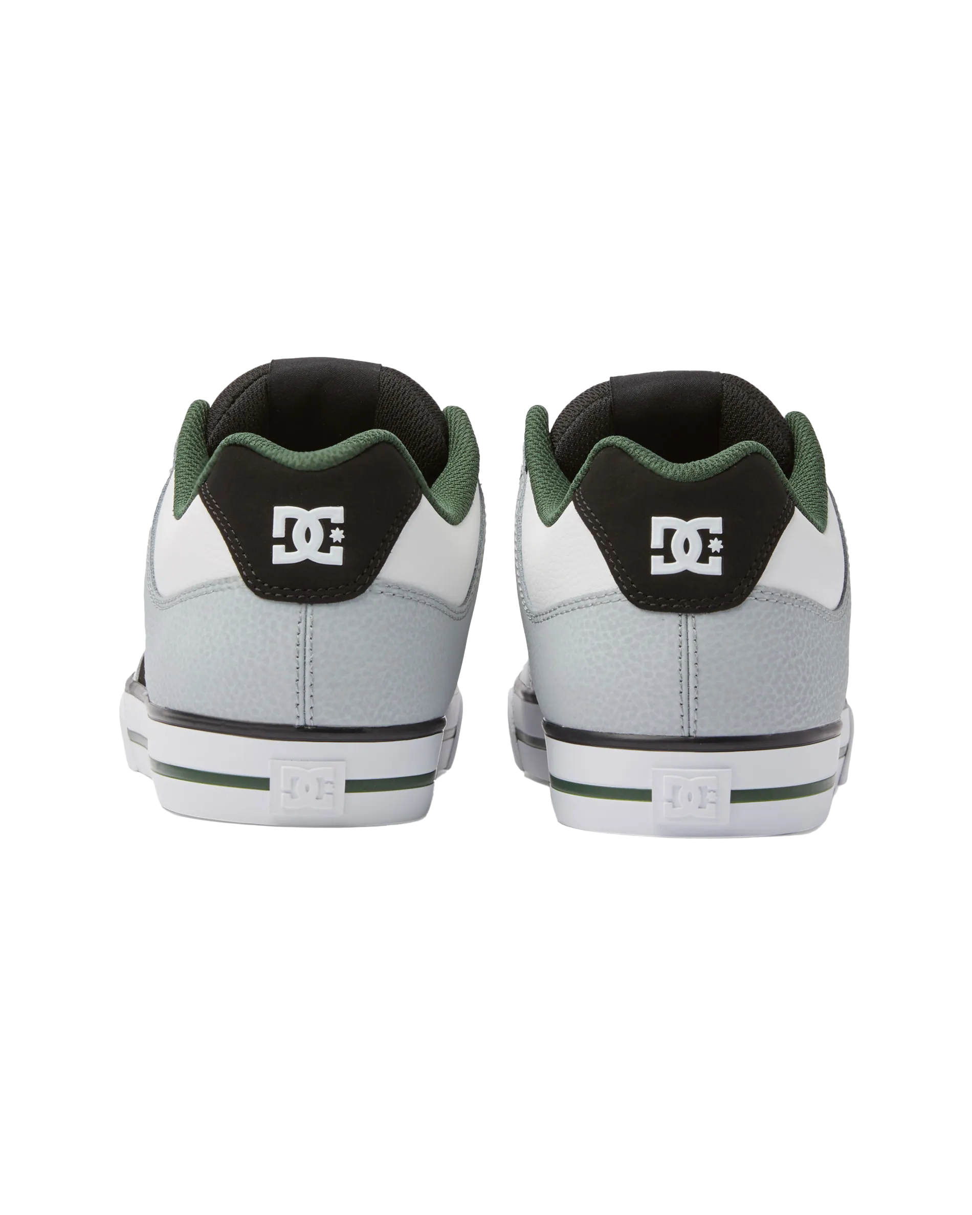 Pure Shoes in White, Black & Green