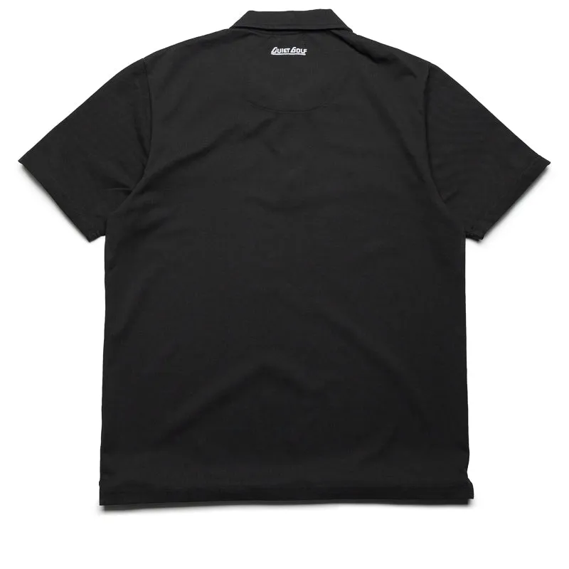 Quiet Golf Tour Polo - Black