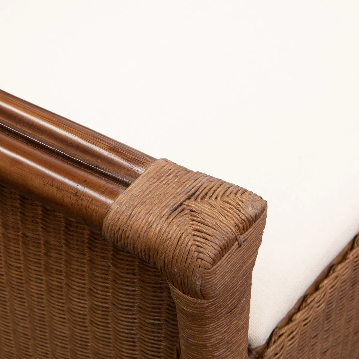 Rattan Rangoon Armchair Brown