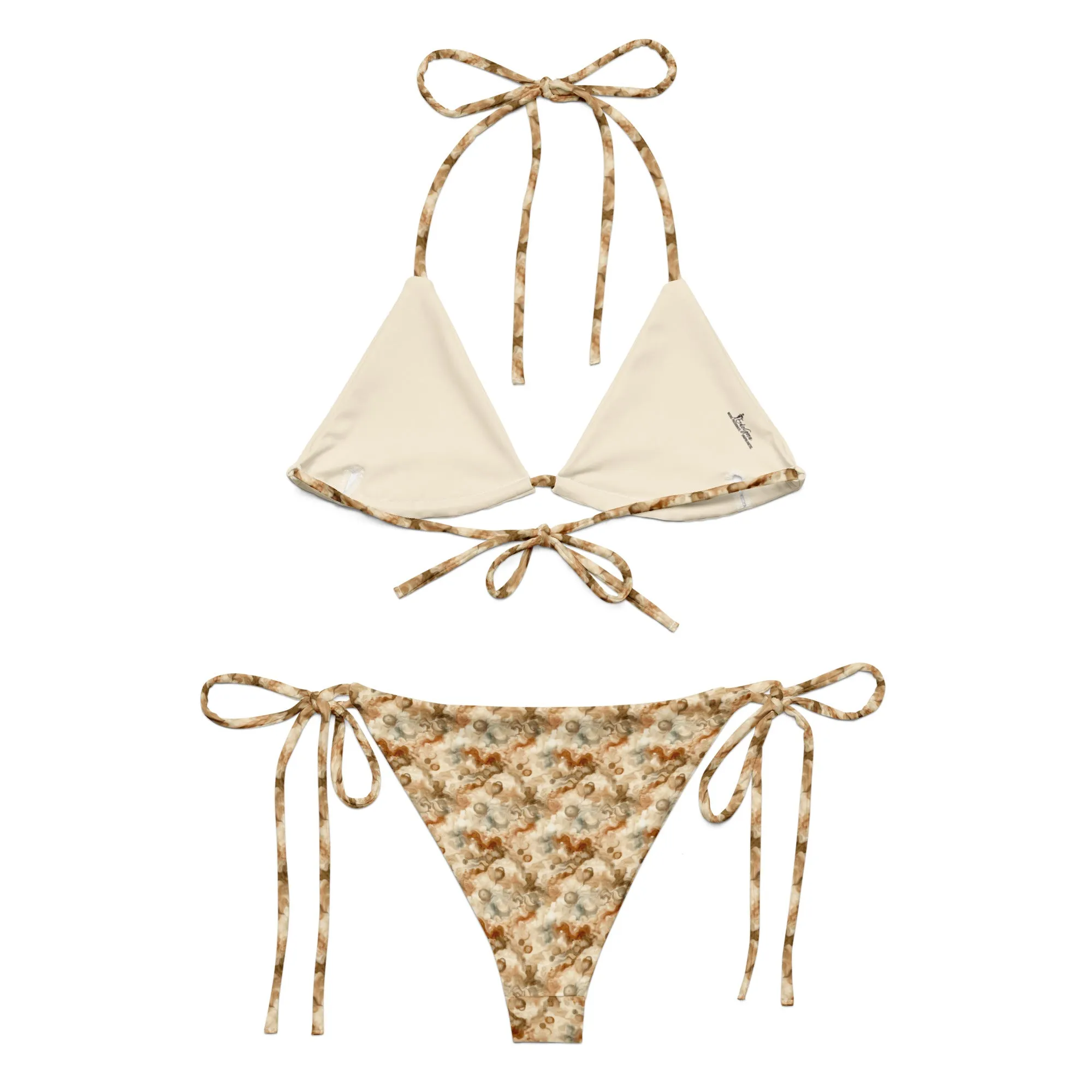 Recycled String Bikini Desert Mirage